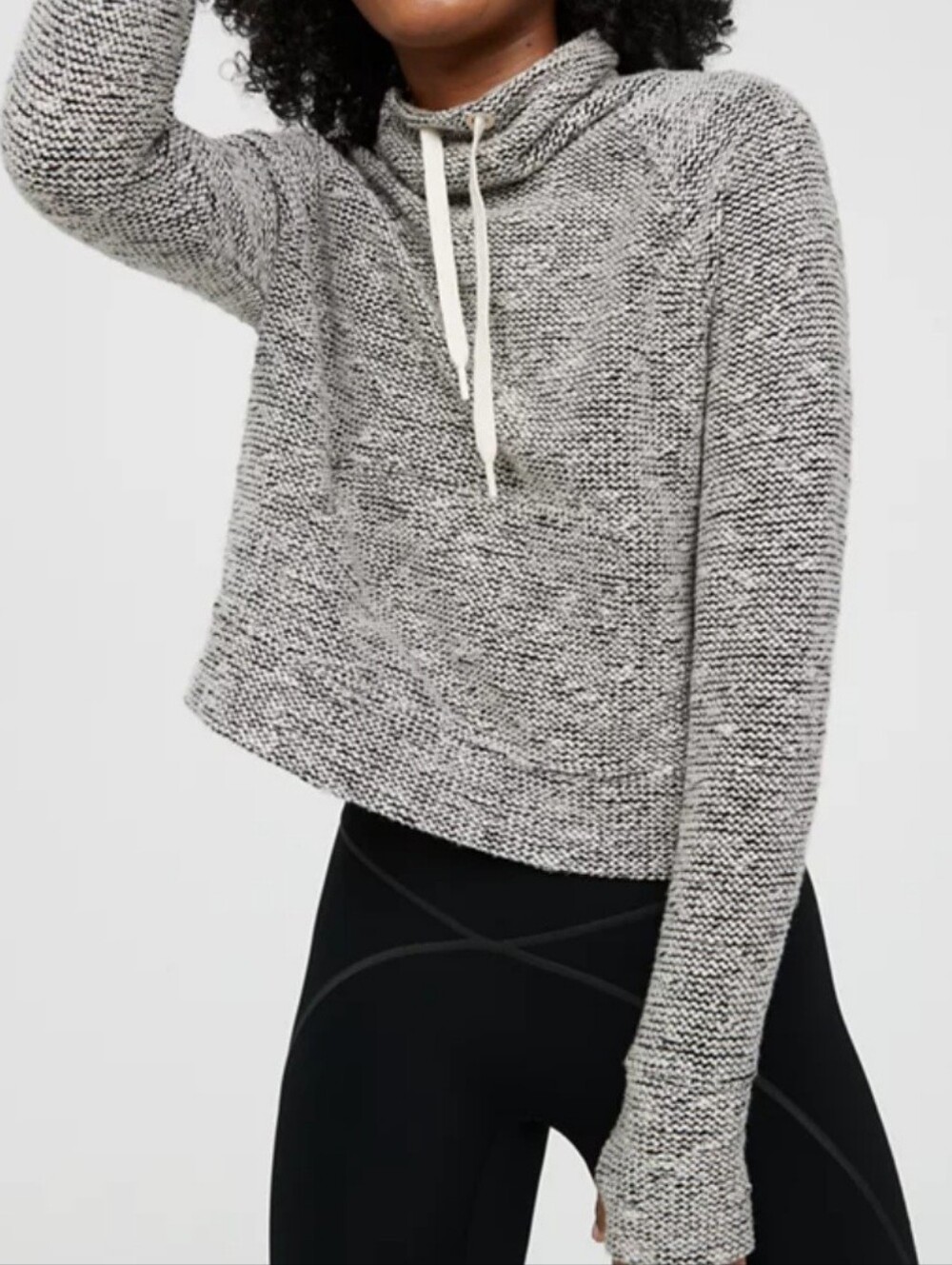 OFFLINE By Aerie Snowday Mock Neck Sweatshirt Women's Size S